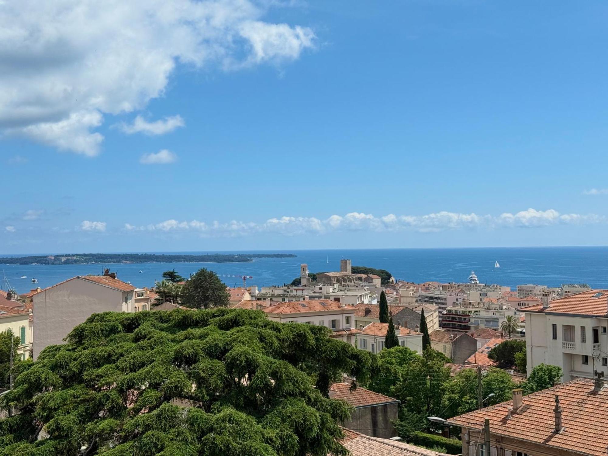 T3 Sea View Walking Distance Of Palais, Ac , Parking, Terrace Apartment Cannes